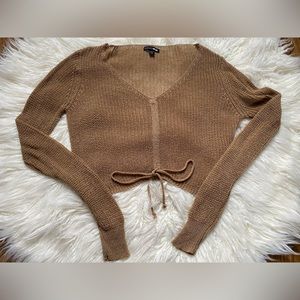 cute crop knit top